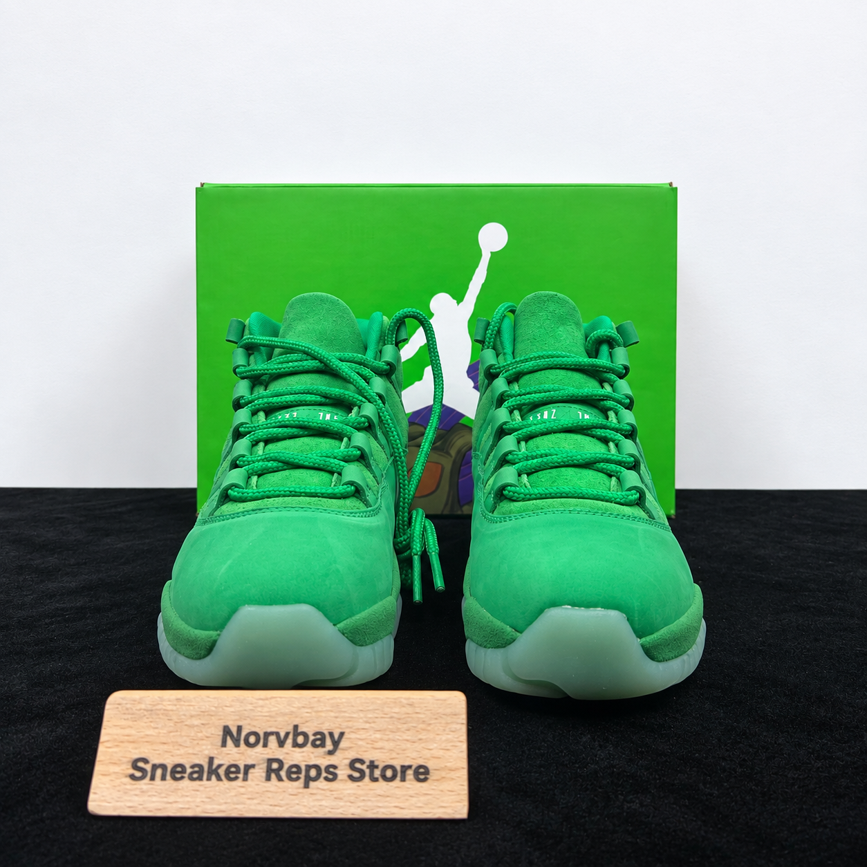 Air Jordan 11 Retro Green Screen shoes - 6 of 8