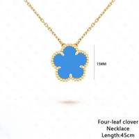 gold blue necklace
