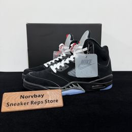 Air Jordan 5 Retro "Black Metallic Reimagined" Reps - norvbay