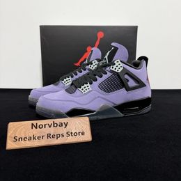 Jordan 4 Travis Scott Purple Reps shoes - norvbay