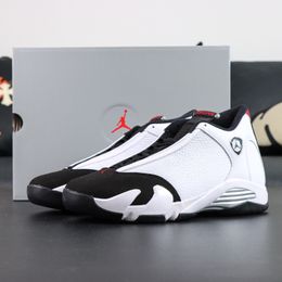 Air Jordan 14 Black Toe Men Sneakers - norvbay