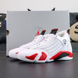Air Jordan 14 Candy Cane Men Sneakers - norvbay