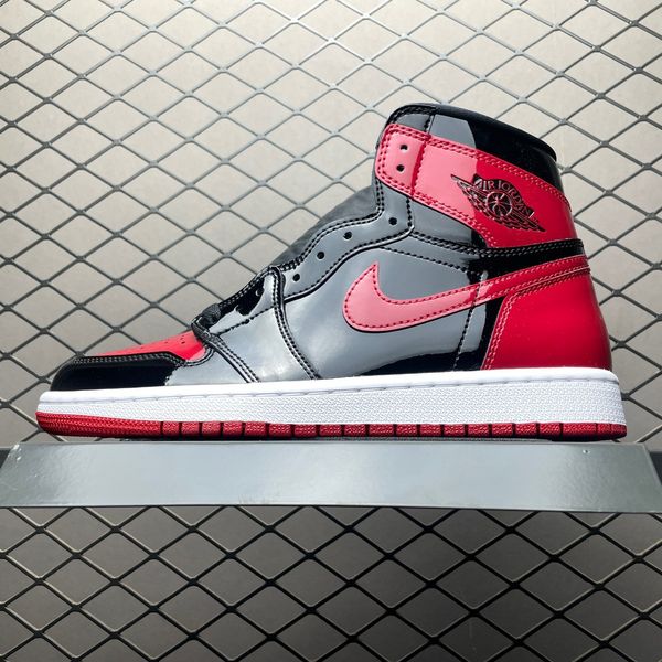Air Jordan 1 Retro High OG 'Patent Bred' 555088-063 - Shoes & Accessories - norvbay