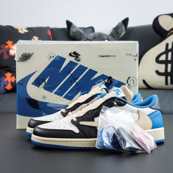 Travis Scott x Air Jordan 1 Low Fragment Design Reps - Shoes & Accessories - norvbay