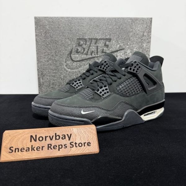 Air Jordan 4 Retro Nigel Sylvester Brick by Brick Black - Shoes & Accessories - norvbay