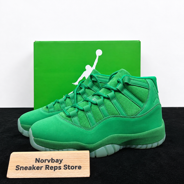Air Jordan 11 Retro Green Screen shoes - Shoes & Accessories - norvbay